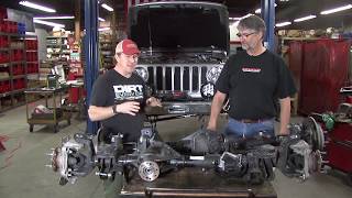 Dynatrac First Look at Factory Jeep JL Axles
