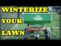 How When and Why To Winterize Your Lawn