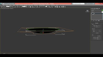 Plate in 3ds max