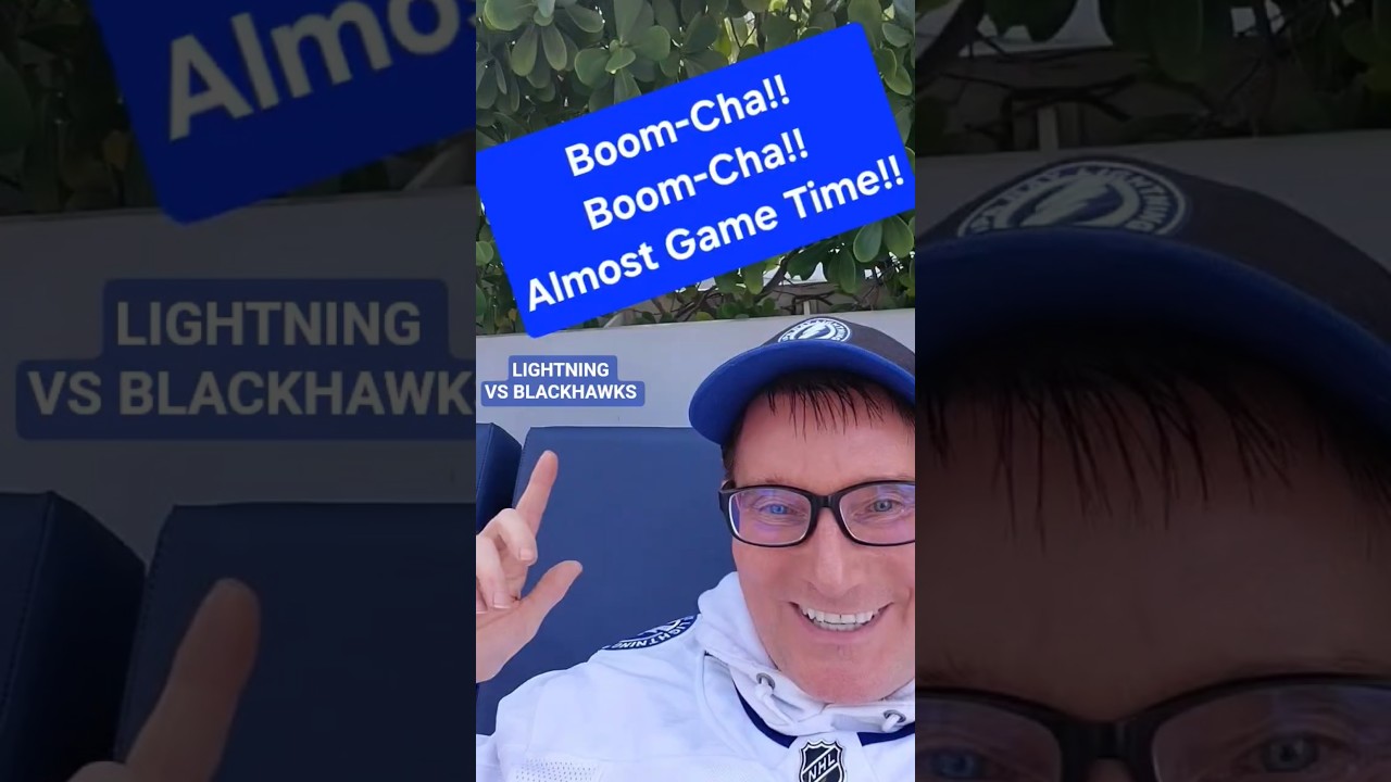 Lightning Vs Blackhawks Gametime!!