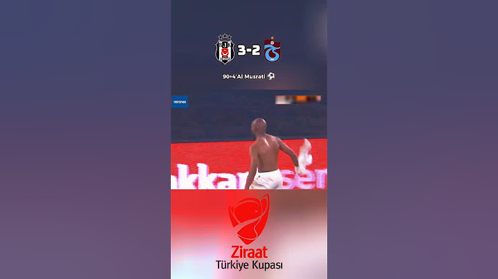 Beşiktaş 3-2 Trabzonspor | Son Saniyede Gelen Kupa! 🏆 #beşiktaş #trabzonspor