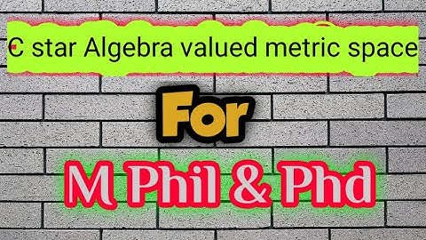 slides on c star algebra valued metric spaces