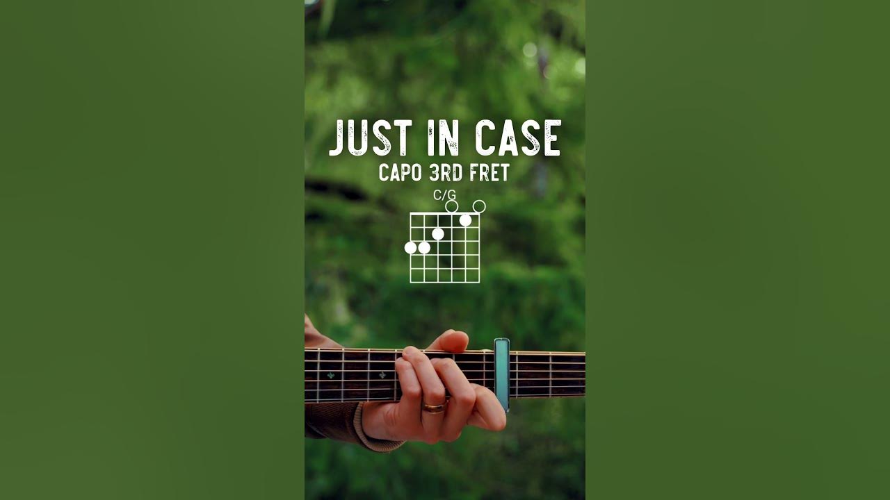 Just In Case Morgan Wallen Guitar Tutorial // Just In Case Guitar Lesson