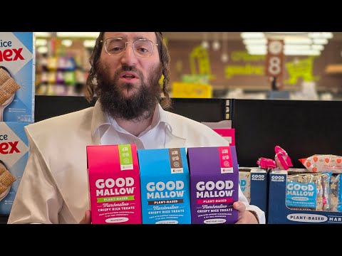 New item product review with Yossy Brach. 'Good Mallow' Marshmallows! And marshmallow crisps