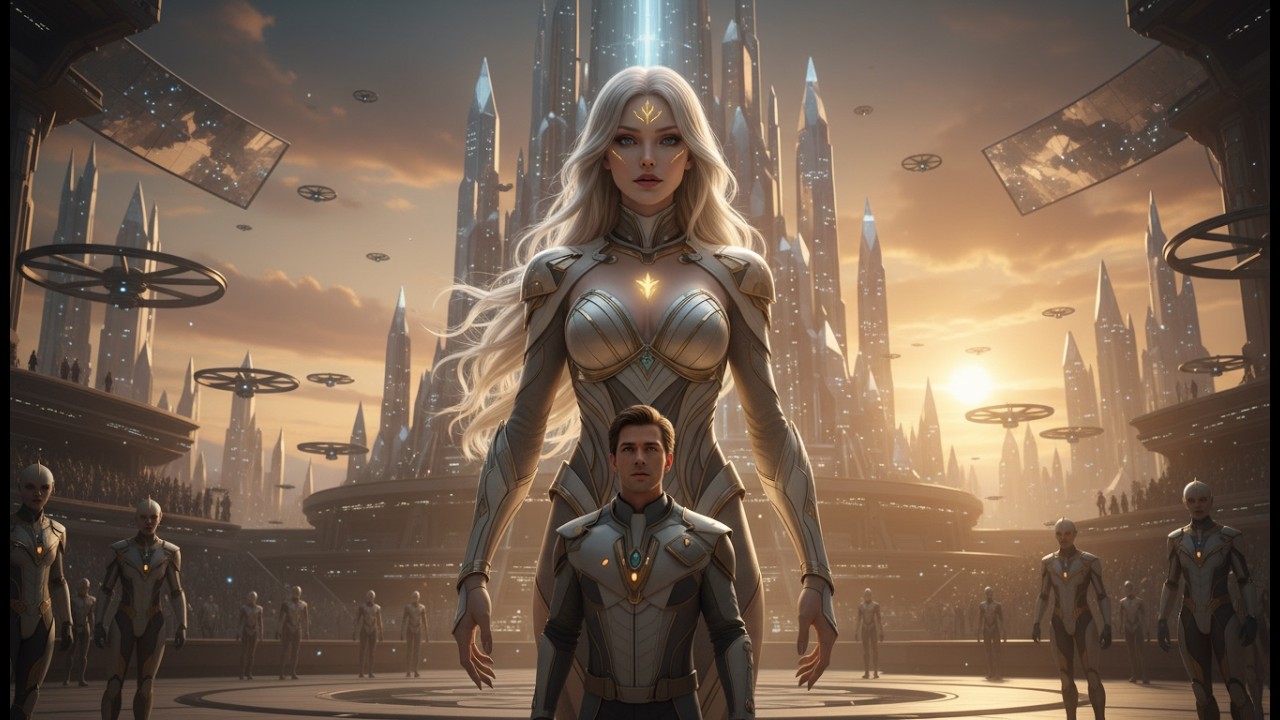 They paid me to sacrifice the alien giantess. When I saw the mark on her leg, I made a decision.