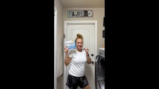 Cleaning my washing machine with this cleaner!