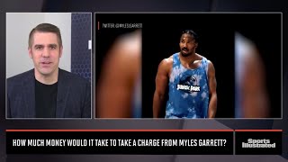 How Much Would It Cost For You To Take A Charge From Myles Garrett? | Sports Illustrated Profile