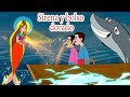 Sirena y bolso dorado |  Mermaid and Golden bag Story - cuentos de hadas españoles