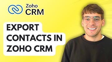How to Export Contacts in Zoho CRM [2025 Guide]