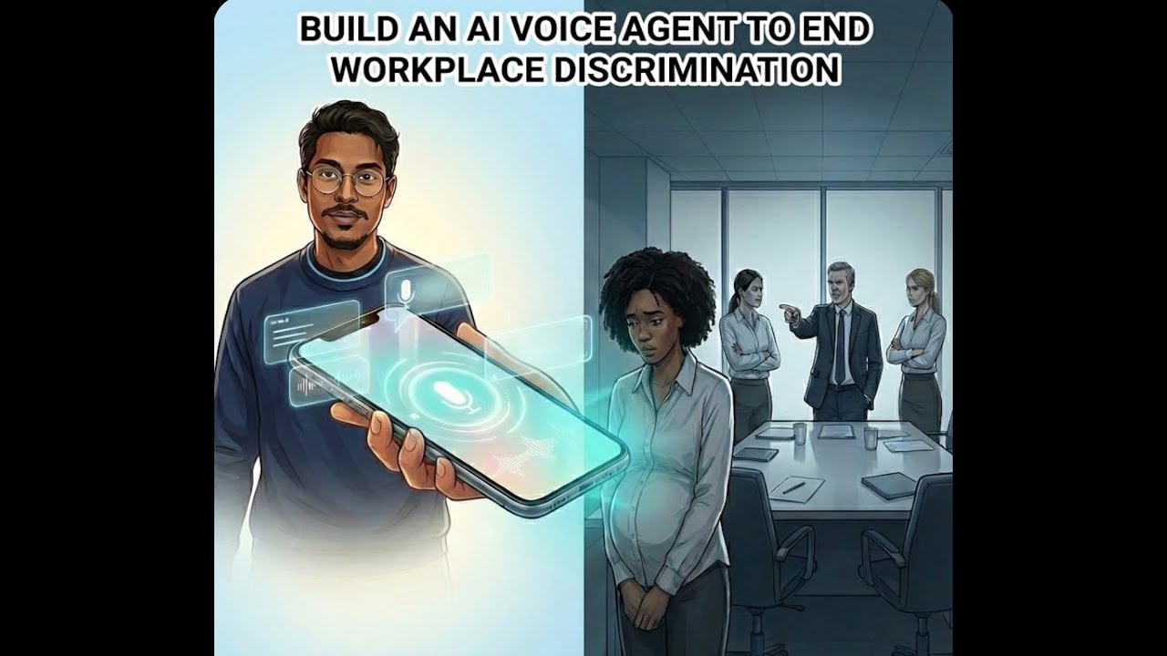 Build an AI Voice Agent to end Workplace Discrimination | AI Fixathon | Solving Real World Problems