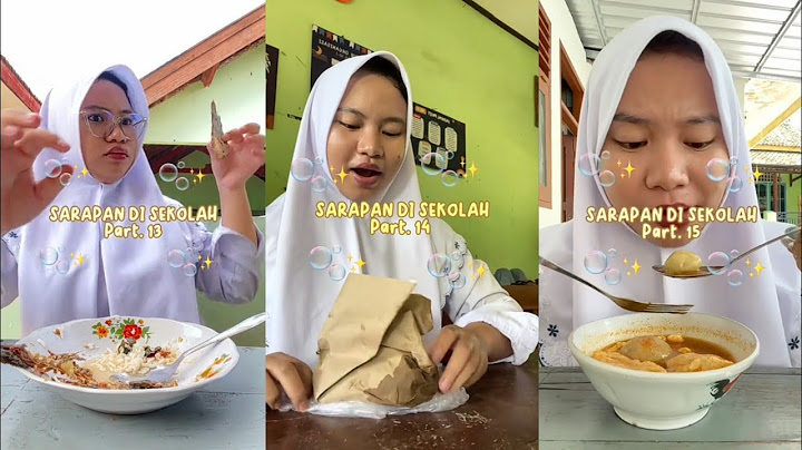 KOMPLIKASI SARAPAN DISEKOLAH PART 5🤤🤤 TIKTOKERS IBEENG 😍🥳