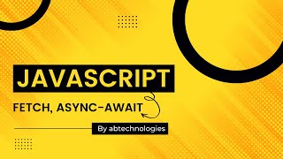 Javascript - Fetch, Async-Await - ITA Guide