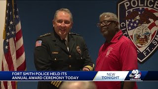 Fort Smith police held its annual award ceremony today