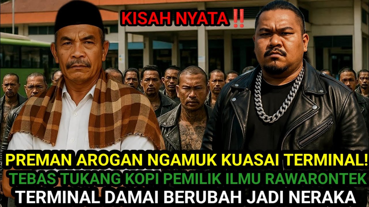 KISAH NYATA‼️DITANTANG PREMAN TERMINAL, TAPI TAK ADA YANG TAHU DIA PEMILIK ILMU RAWA RONTEK💀