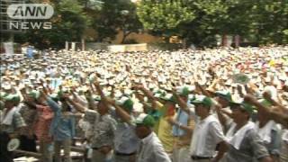 【原発】福島の農林水産業者が東電社長らに抗議（11/08/12）