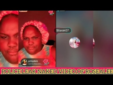BREAKING NEWS POLICE LEAK NAKED VIDEO WITH ROSEALEE AND NICKY MINJA