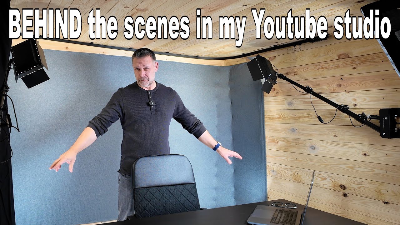 My low budget Youtube Studio - Behind the scenes - YouTube
