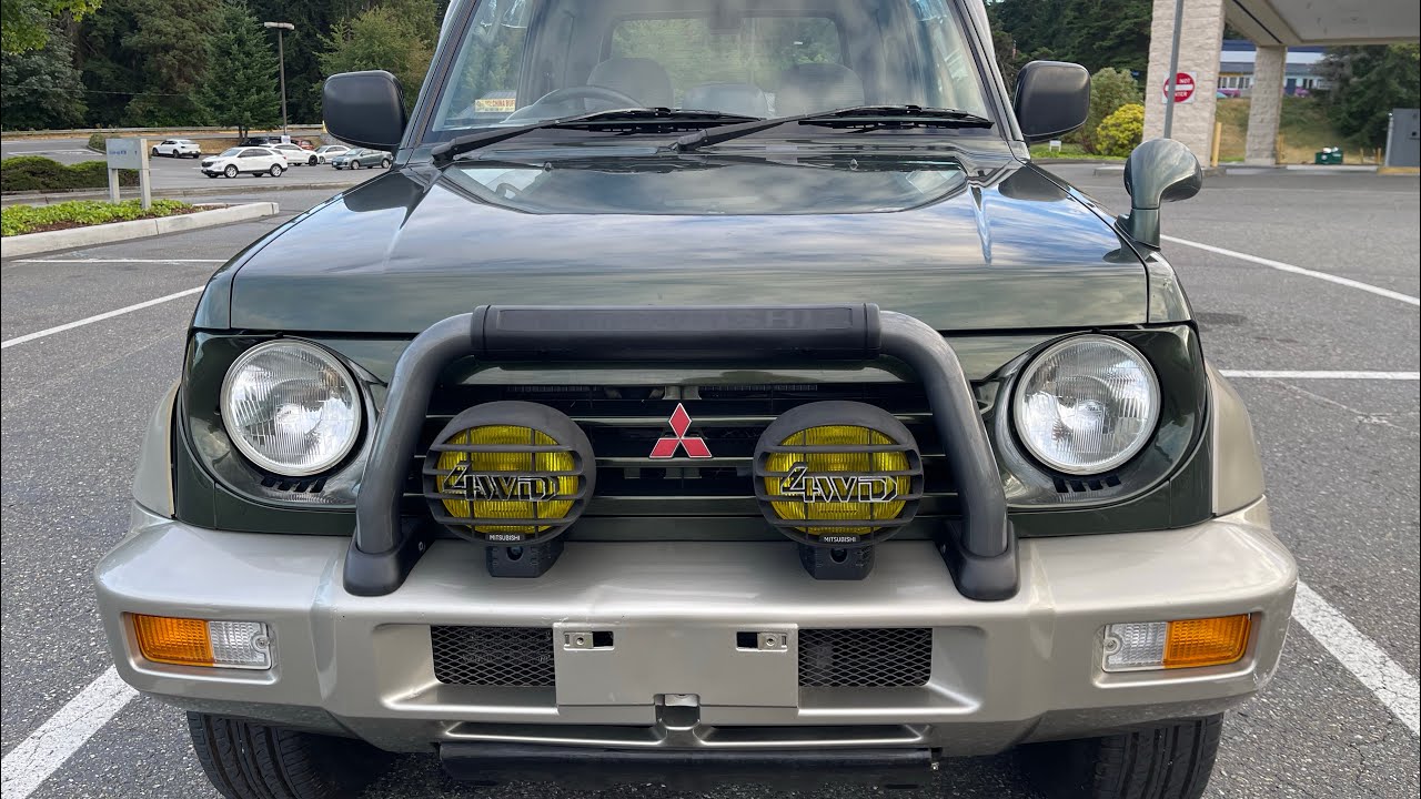 Sold : 1997 Mitsubishi Pajero Junior ZR2 4WD Shoreline WA USA