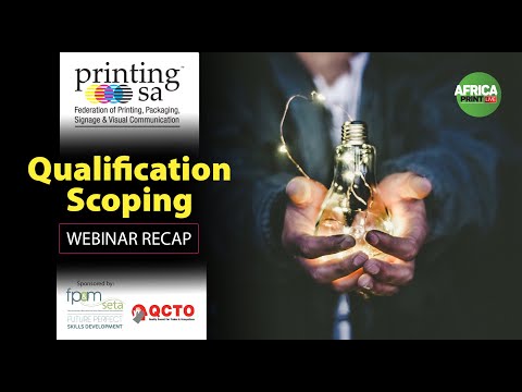 PrintingSA Free Qualification Scoping Webinar