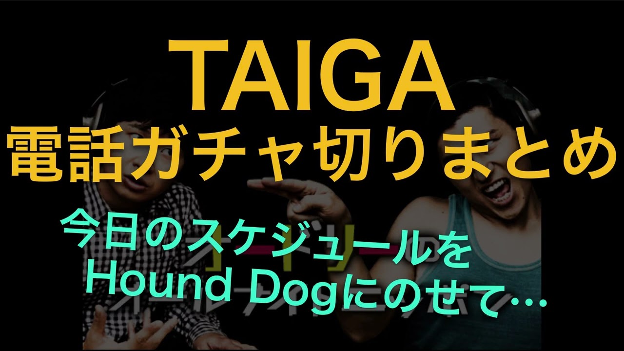 【オードリーANN】お世話になったTAIGAさんに放送中に電話ガチャ切りww  Hound Dogのくだりができるまでの道のり