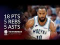 Mike Conley 18 pts 5 rebs 5 asts vs Mavericks 2024 PO G2