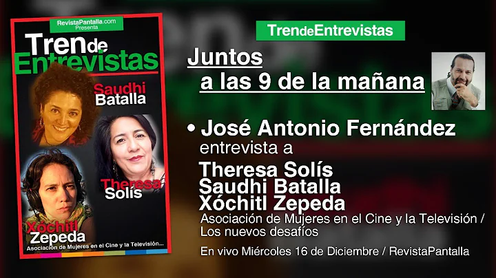 Mujeres del cine y la tele, JAF entrevista a There...