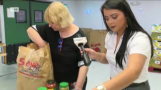 Harry Chapin Food Bank prepare hunger relief kits for families in SWFL