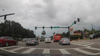Driving Through Clearwater, Florida
