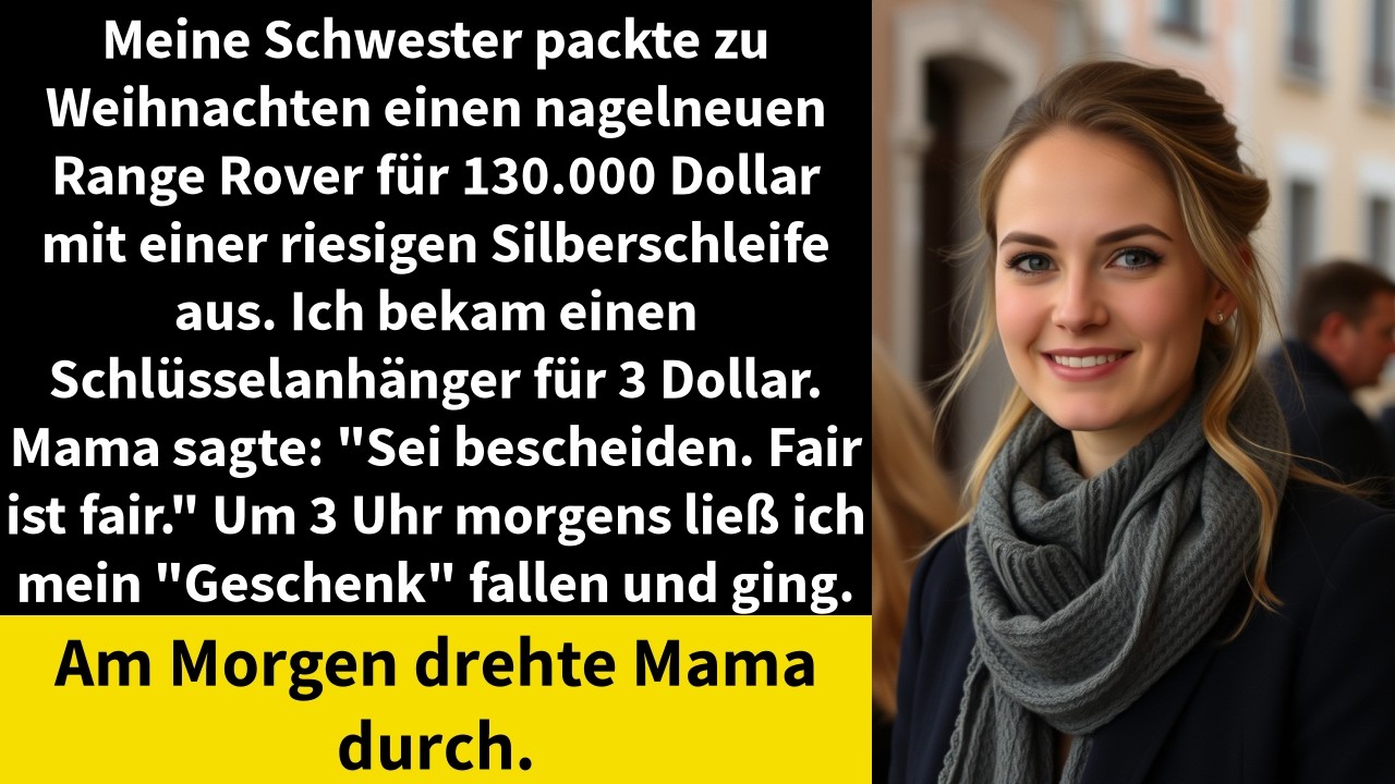 Meine Schwester packte zu Weihnachten einen nagelneuen Range Rover für 130.000 Dollar mit einer
