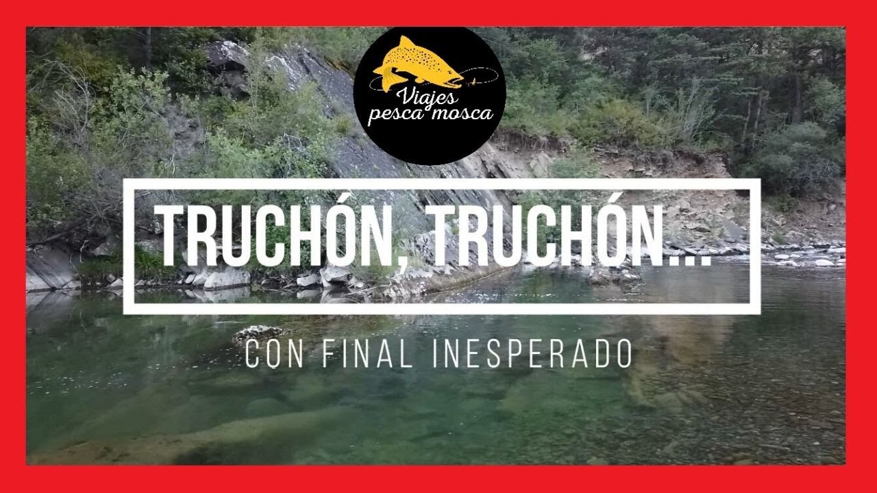 𝐓𝐑𝐔𝐂𝐇Ó𝐍  pescado a mosca seca con final INESPERADO