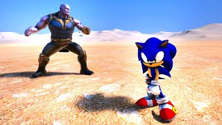 Sonic Vs Thanos - Ultimate Epic Battle Simulator