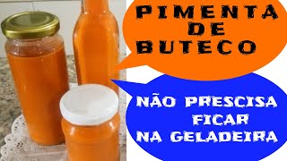 Molho de pimenta de Buteco.... segredo Revelado