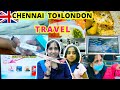 Chennai to london  travel vlog  flight experience  priya prabhu vlogs