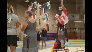 Double bit axe throwing world championships - Teams and Finals