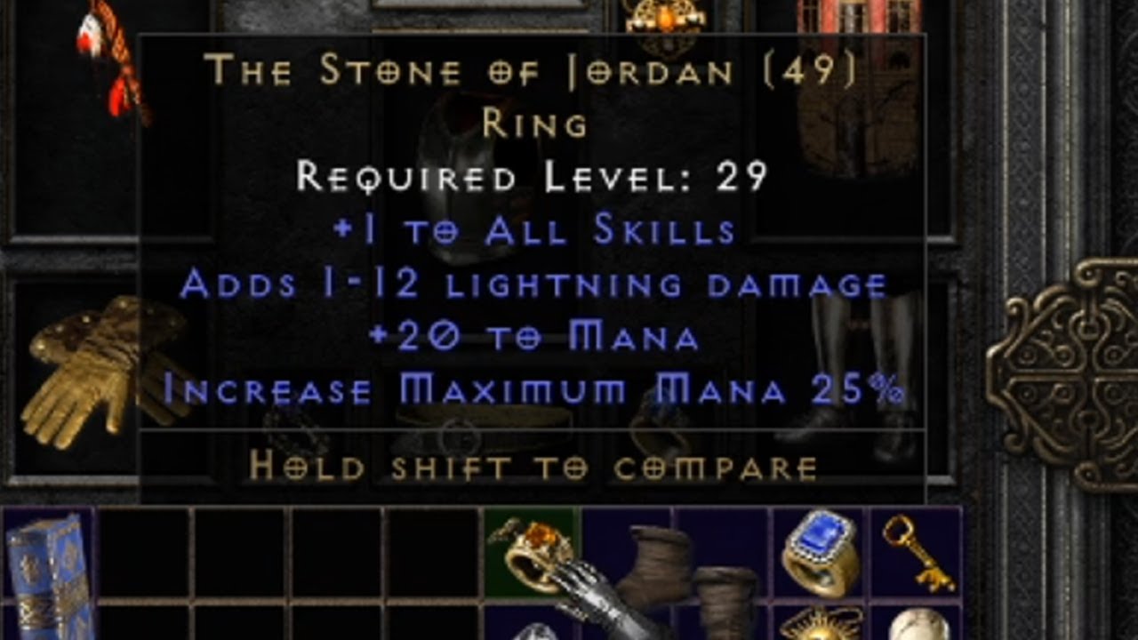 Stone of Jordan found! Diablo 2 Resurrected - YouTube