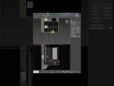 Camera Settings In A Tiny Room? Tips And Tricks ? #vizacademy #rendering #tutorial #3ds #vray
