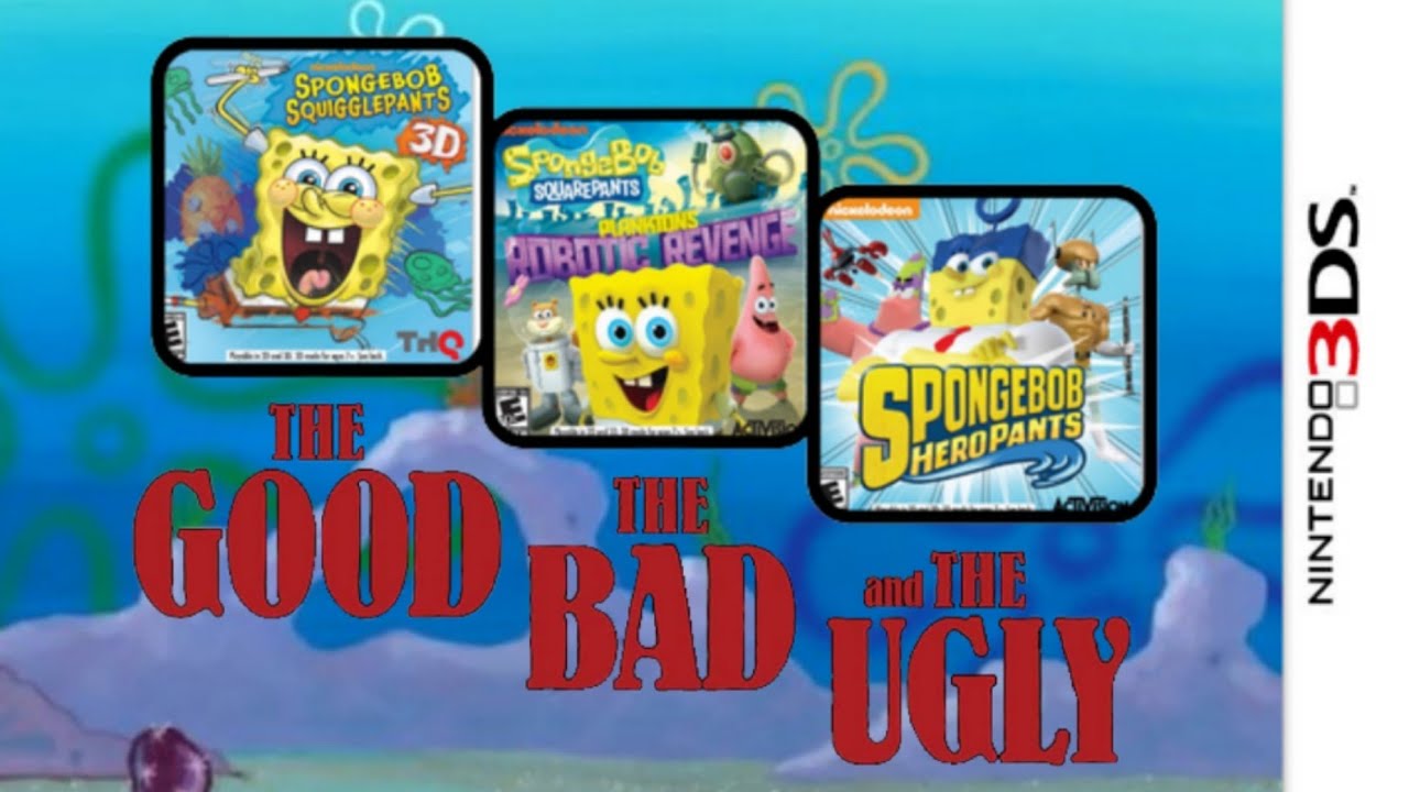 СпанчБоб на Nintendo 3DS | НЕДООБЗОР