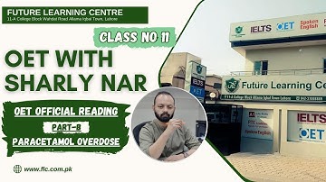 OET Official Reading Part-B I (Paracetamol overdose)I OET With Sir Sharly