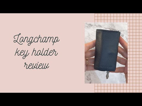 Longchamp Keychain Wallet Unboxing & Comparison with Louis Vuitton