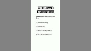 UGC NET Computer Science | Paper 2 #ugcnet #shorts #ugcnetpaper2 #ugcnetexam