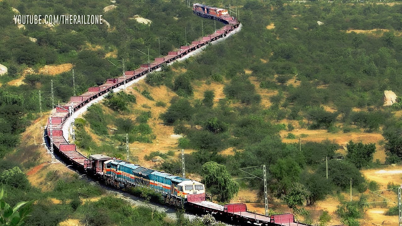 Где длинный поезд Радужный. World longest Train. Long train journey