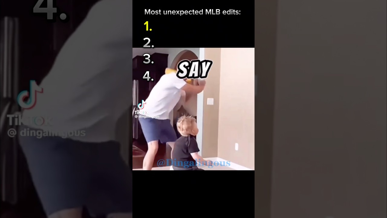 Most unexpected MLB edits 