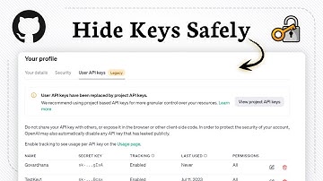 Hoe je een API-sleutel op GitHub verbergt (Secure Code Practice)