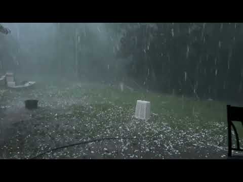 June hail storm in Arkansas