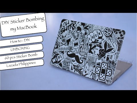 Video Sticker Bomb 60pcs UNBOXING + DIY Sticker Bombing my... - youtube