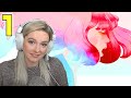 This Game Is Relaxing Yet Emotional - Gris Full Playthrough Blind Reaction Let's Play Intro Pt 1