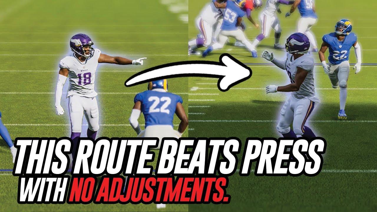 Score EASY Touchdowns vs. Man Coverage with THIS Route in Madden 23.