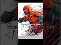 Just make it exist first, you can make it good later :) #spiderman #marvel #comics #comicbooks