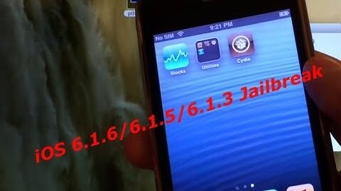 iOS 6.1.6, 6.1.5, 6.1.4, and 6.1.3 Untethered Jailbreak for All iDevices on Mac