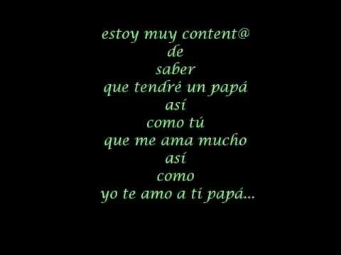 Carta De Bebe Para Papa Youtube